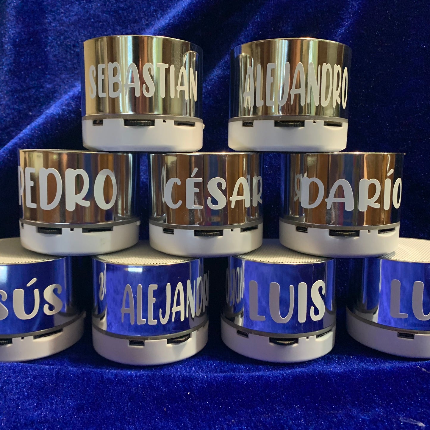 Altavoz metálico personalizado