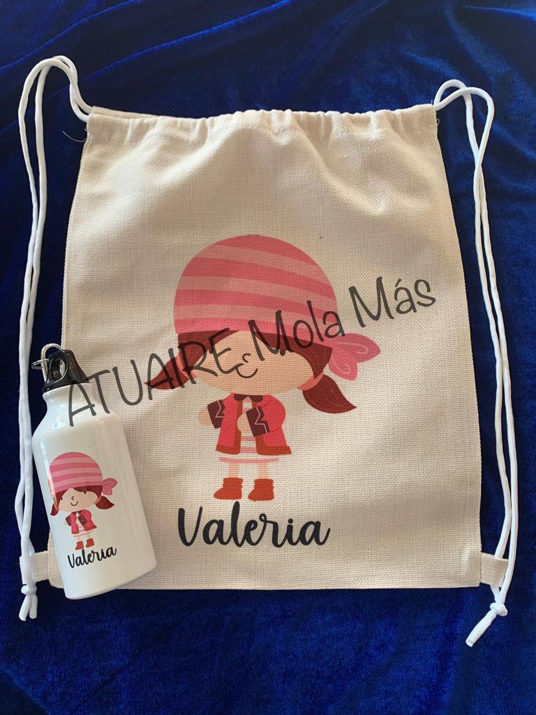 Bidón 400ml personalizado - Modelo pirata