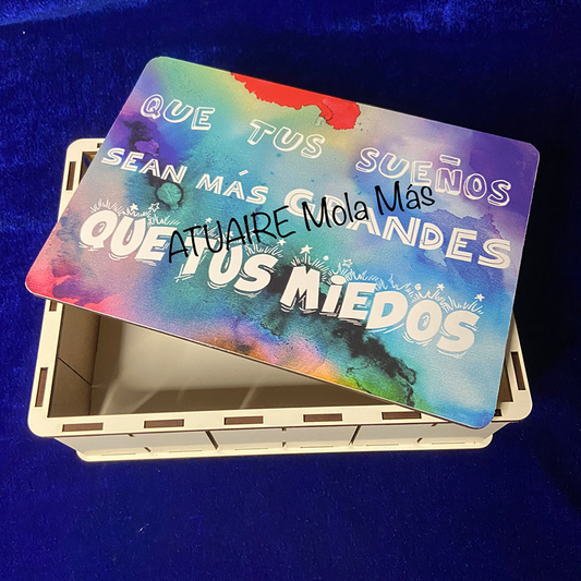 Caja de madera - sueños
