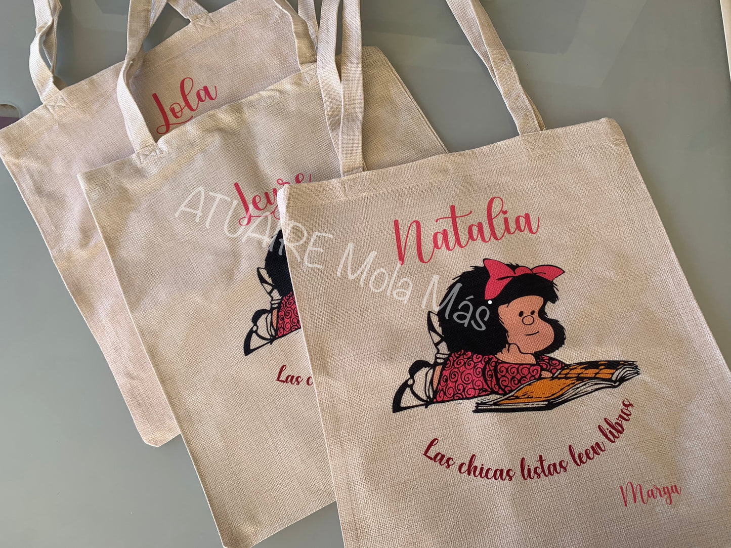 Tote Bag personalizada tipo lino