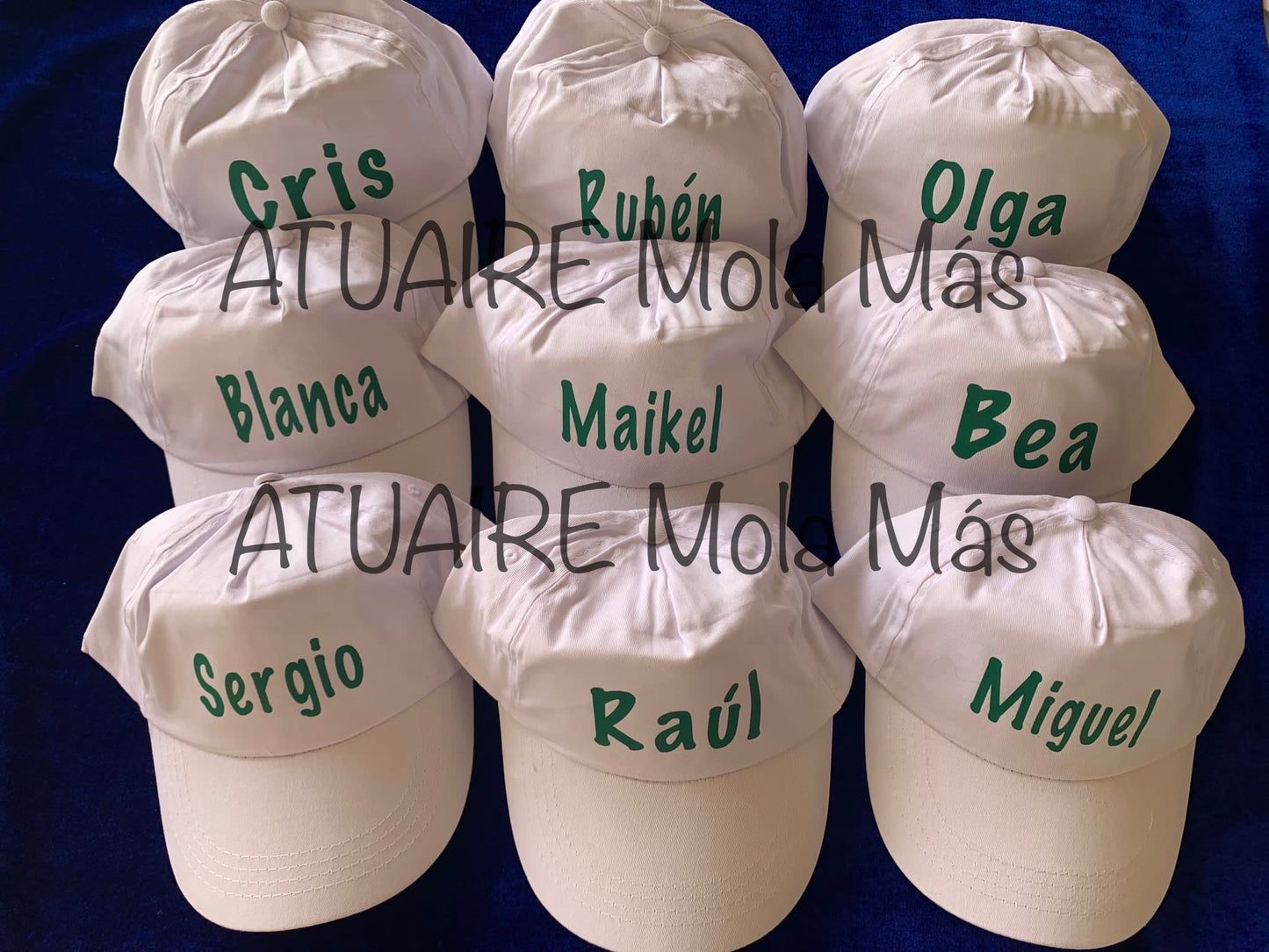 Gorras personalizadas