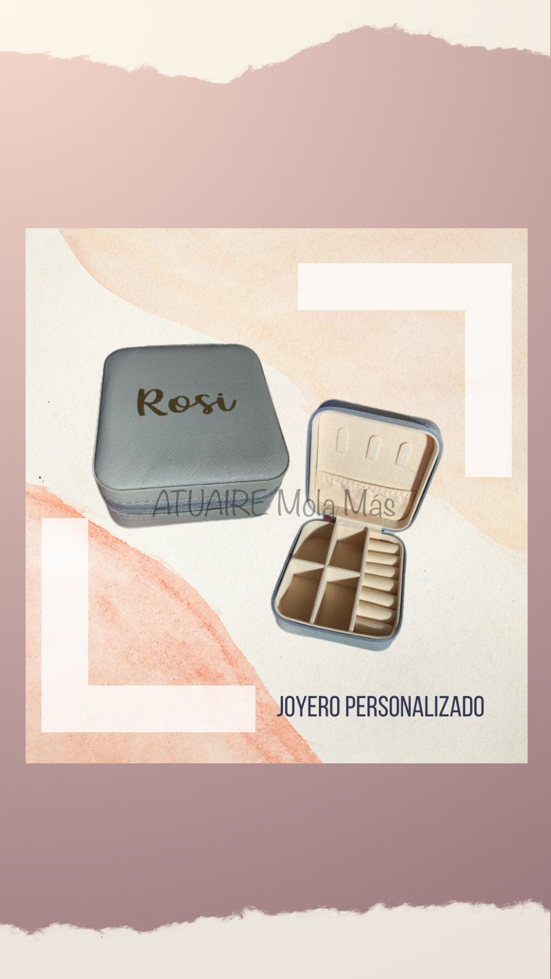 Joyero personalizado