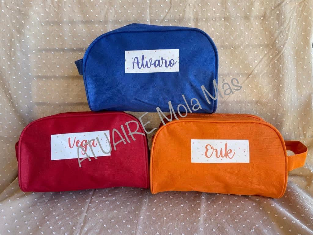 Neceser personalizado de colores