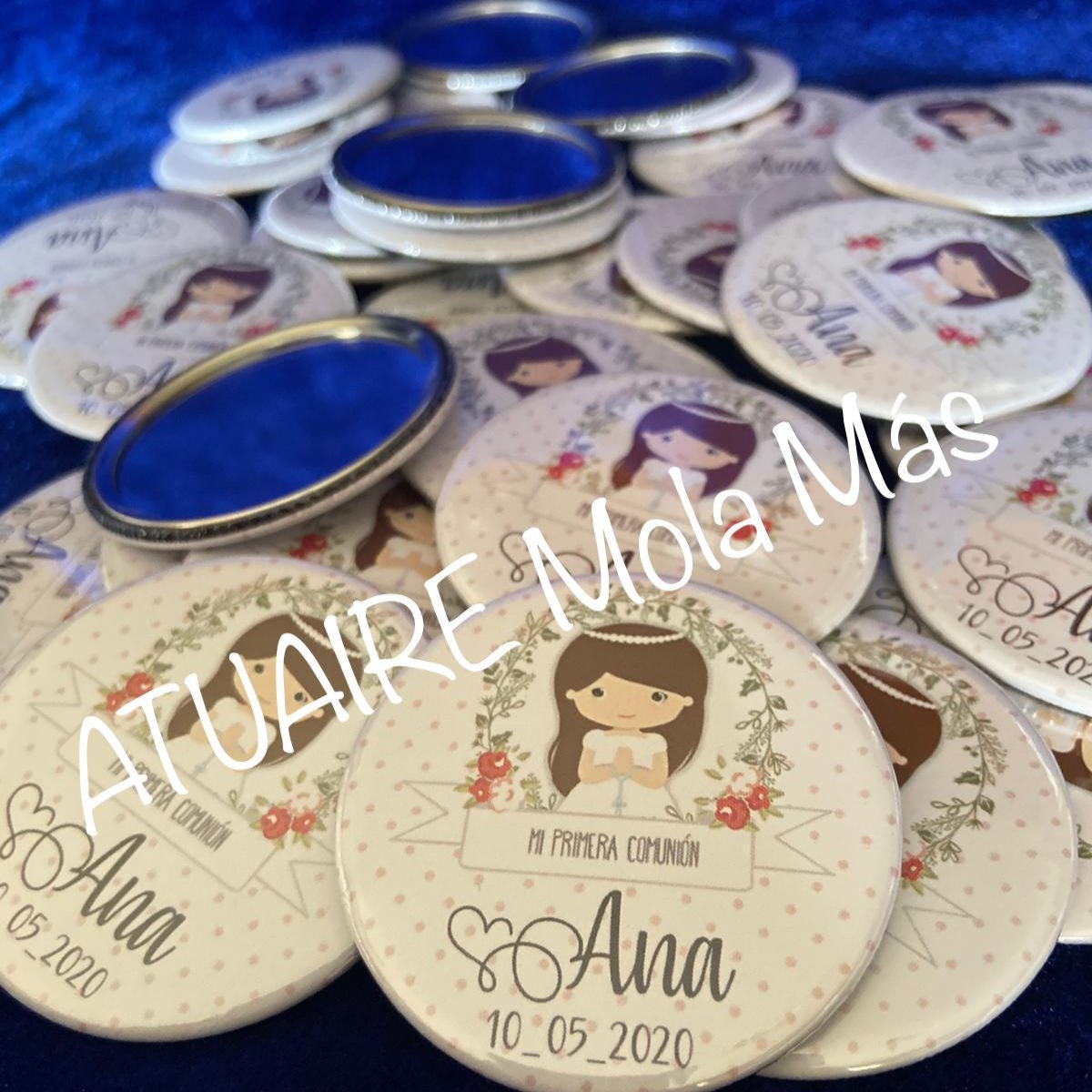 Espejo personalizado modelo lobo