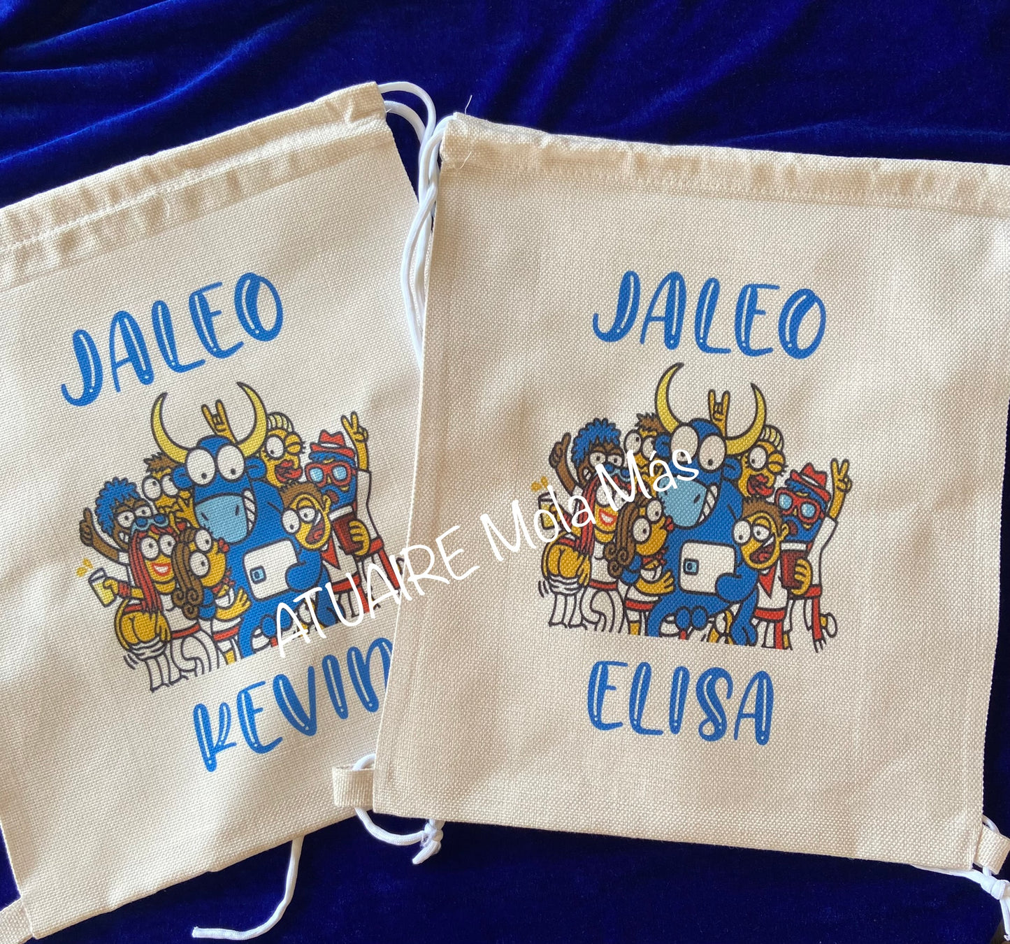 Mochila tipo lino personalizada