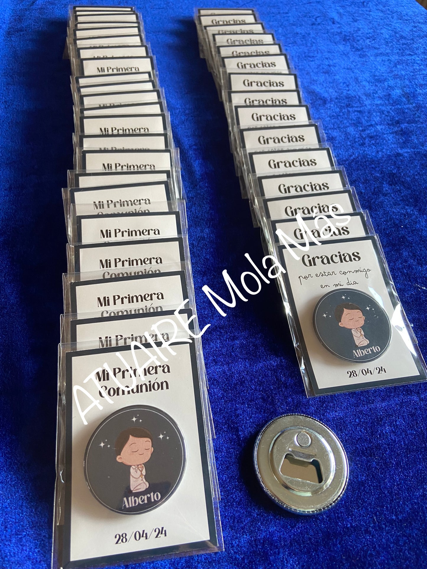 Abridor personalizado magnético modelo lobo