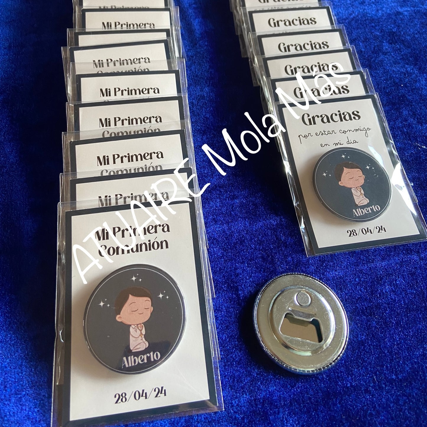 Abridor personalizado magnético modelo lobo